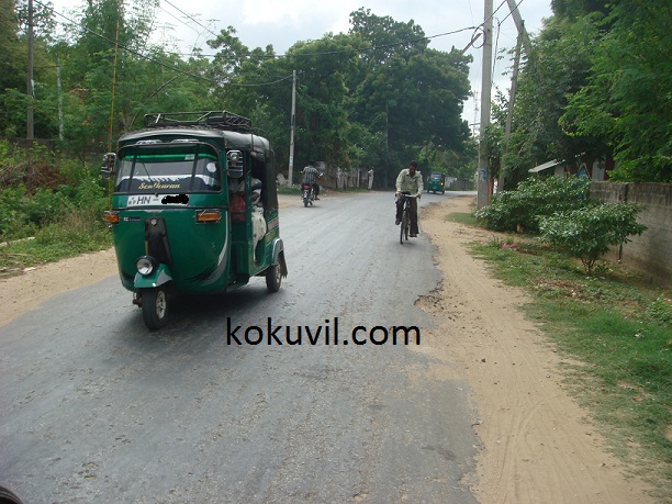 2010 இல் கொக்குவில் வீதிகள்