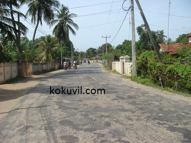 2010 இல் கொக்குவில் வீதிகள்