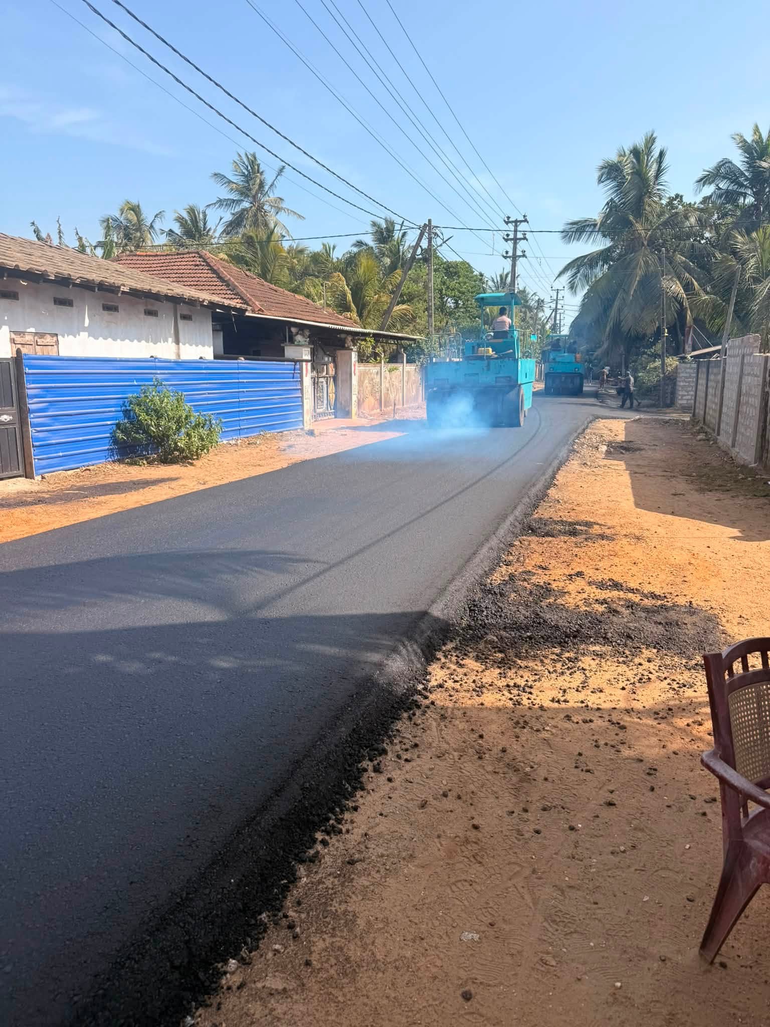 கொக்குவில் மேற்கு வீதி காப்பற் வீதியாக தரமுயர்வு 
