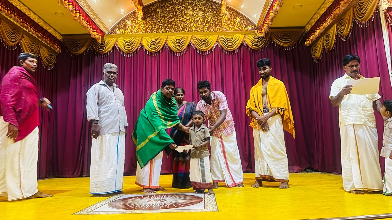 மஞ்சவனப்பதி முருகன் ஆலய அறநெறி பாடசாலை நடாத்துகின்ற பண்ணிசை மற்றும் நீதி நூல் மன னப் போட்டி நாள் 1
