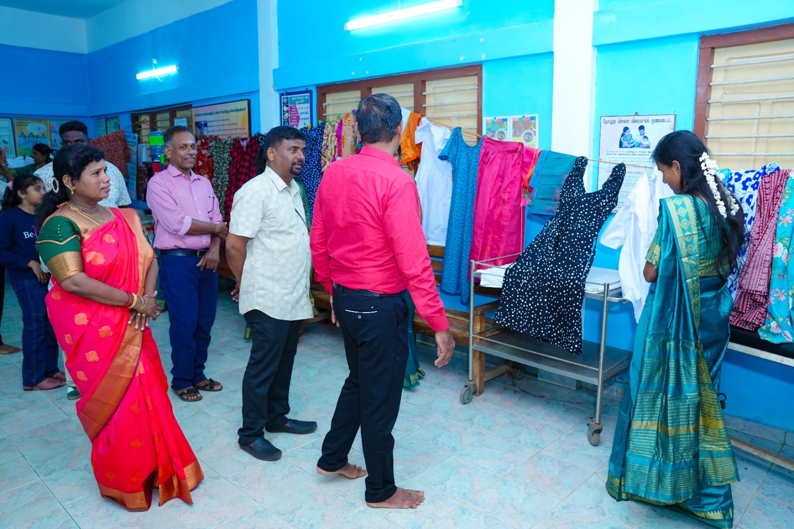 கொக்குவில் மேற்கு சனசமூக நிலையம் நடத்திய  தையல் பயிற்சி 