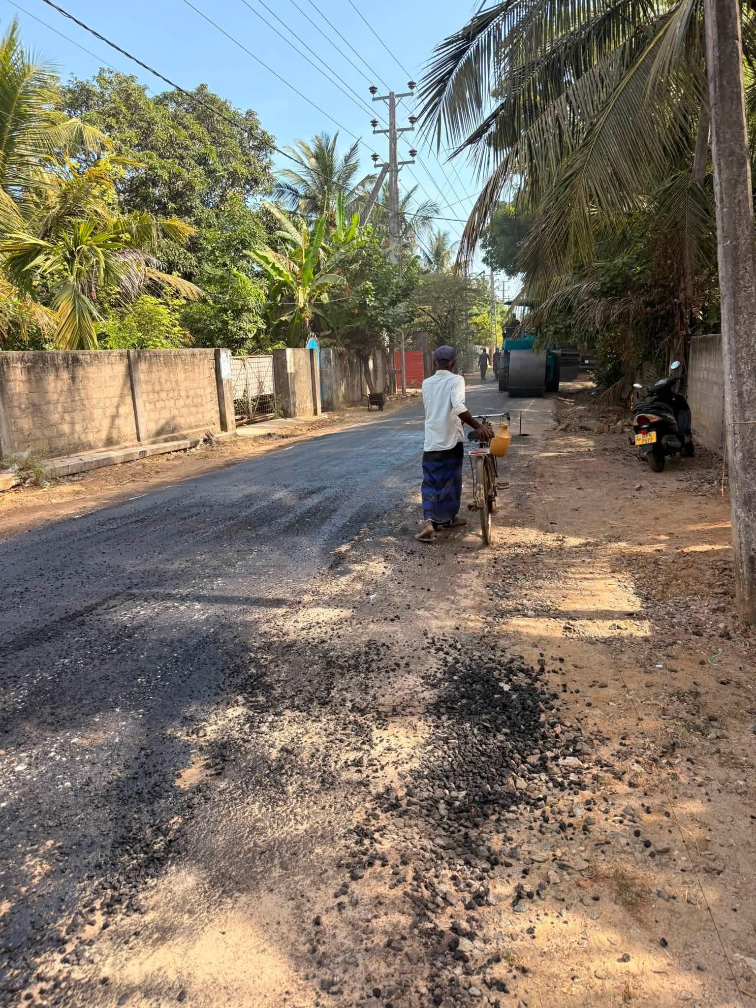 கொக்குவில் மேற்கு வீதி காப்பற் வீதியாக தரமுயர்வு 