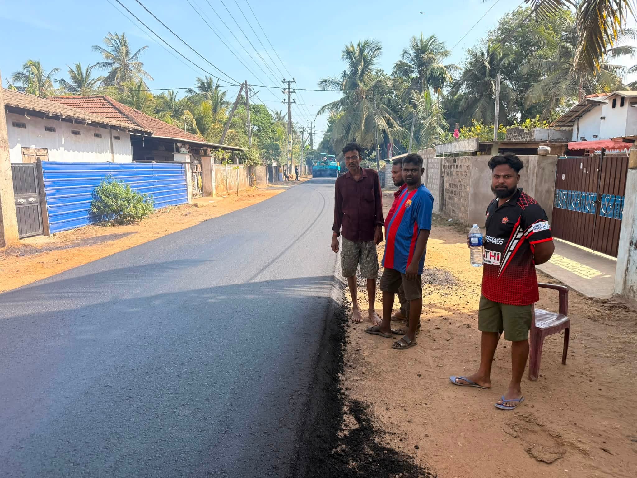 கொக்குவில் மேற்கு வீதி காப்பற் வீதியாக தரமுயர்வு 