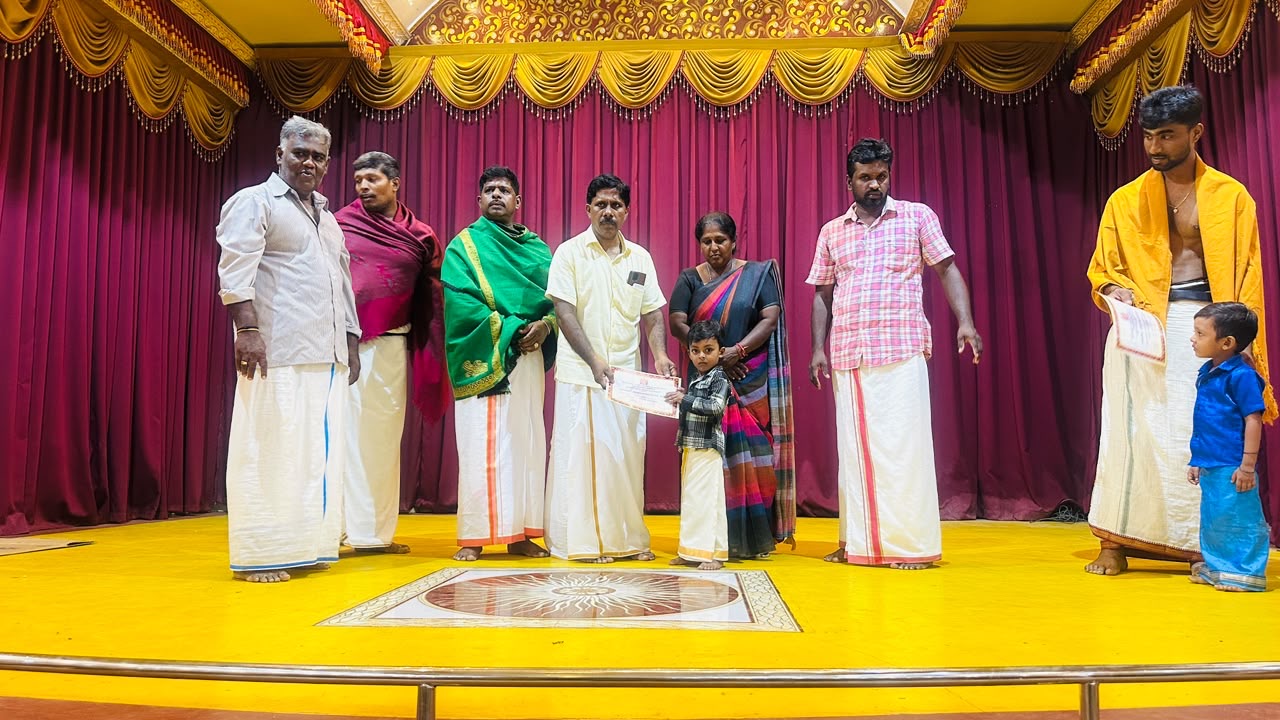 மஞ்சவனப்பதி முருகன் ஆலய அறநெறி பாடசாலை நடாத்துகின்ற பண்ணிசை மற்றும் நீதி நூல் மன னப் போட்டி நாள் 1