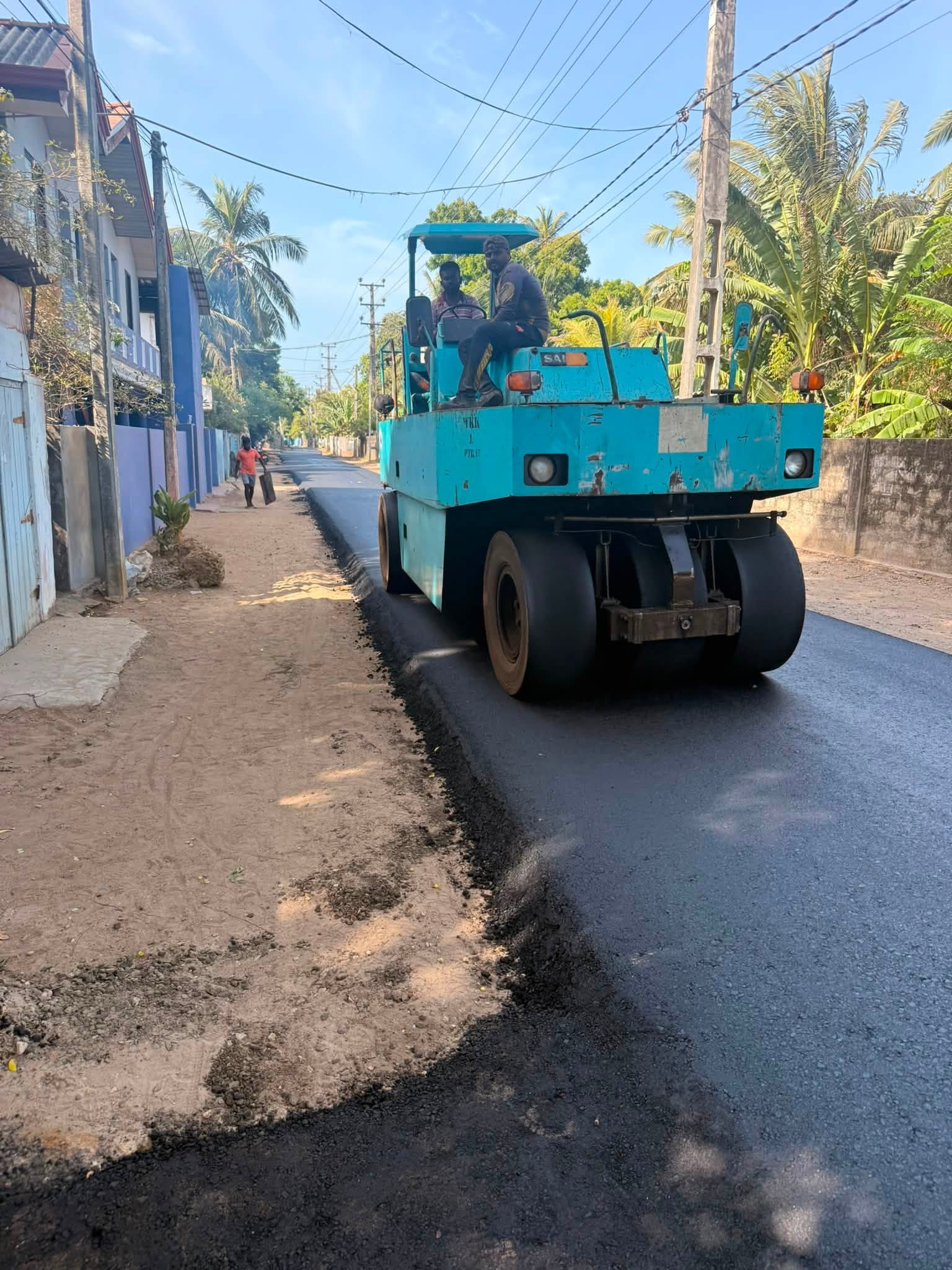 கொக்குவில் மேற்கு வீதி காப்பற் வீதியாக தரமுயர்வு 